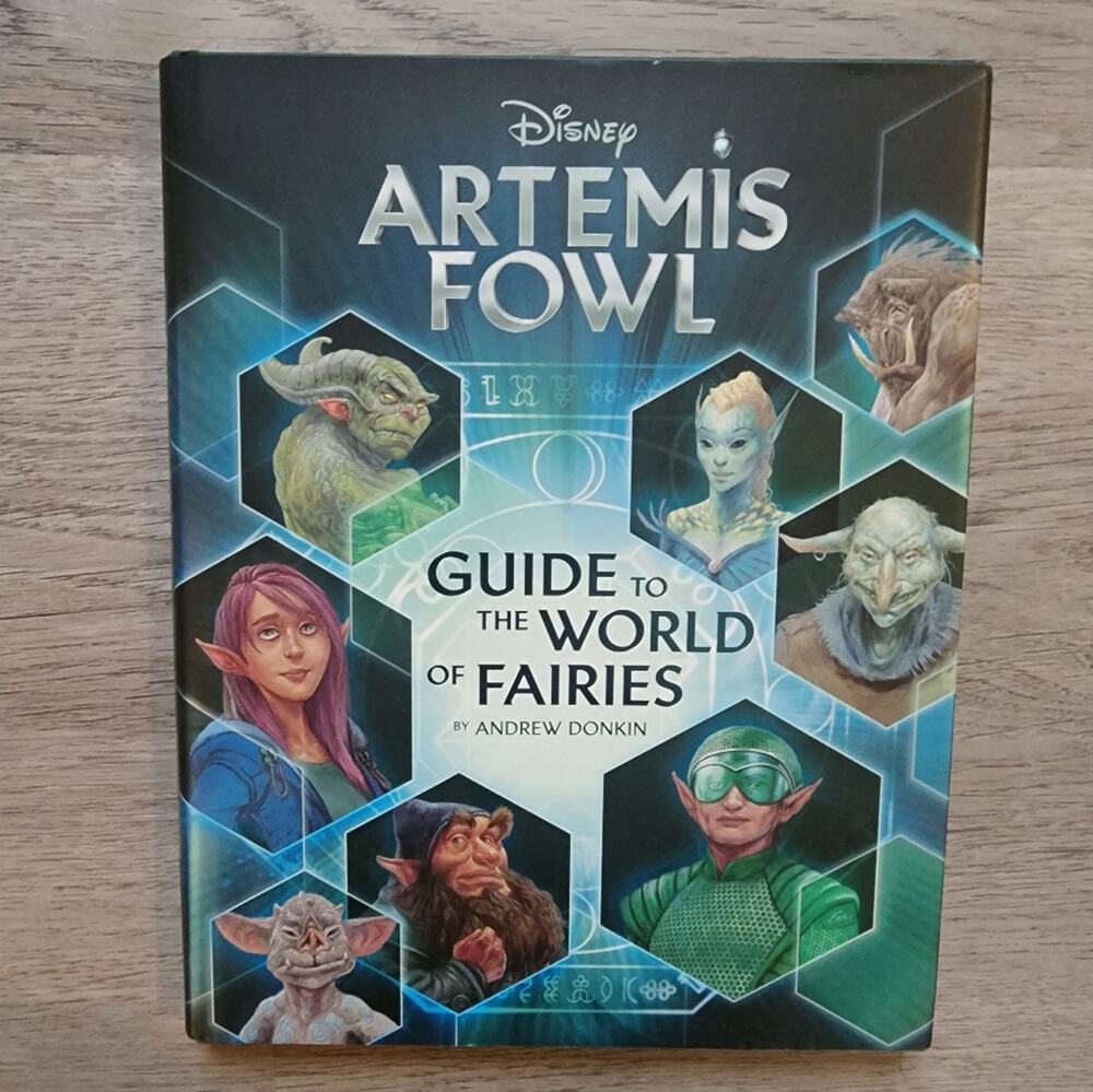 Disney Artemis Fowl Guide to the World of Fairies Hardcover Fiction Book 2019